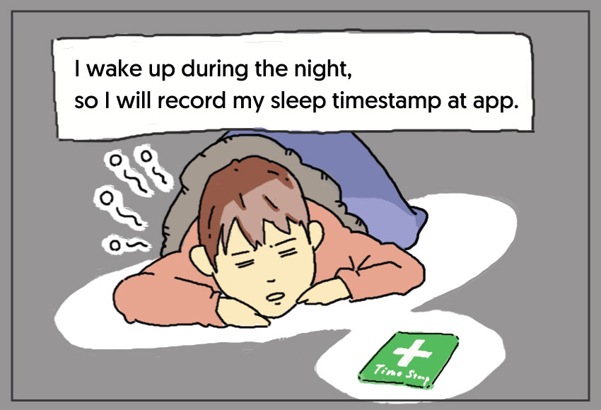 simple time record.